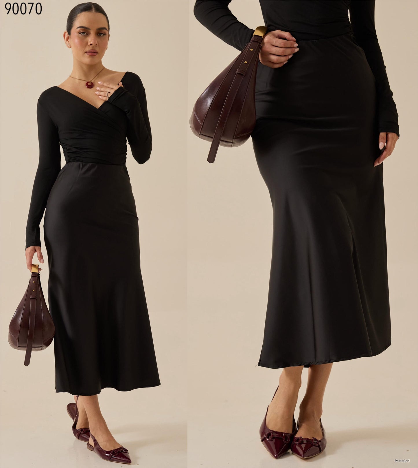 Falda DLM Satin