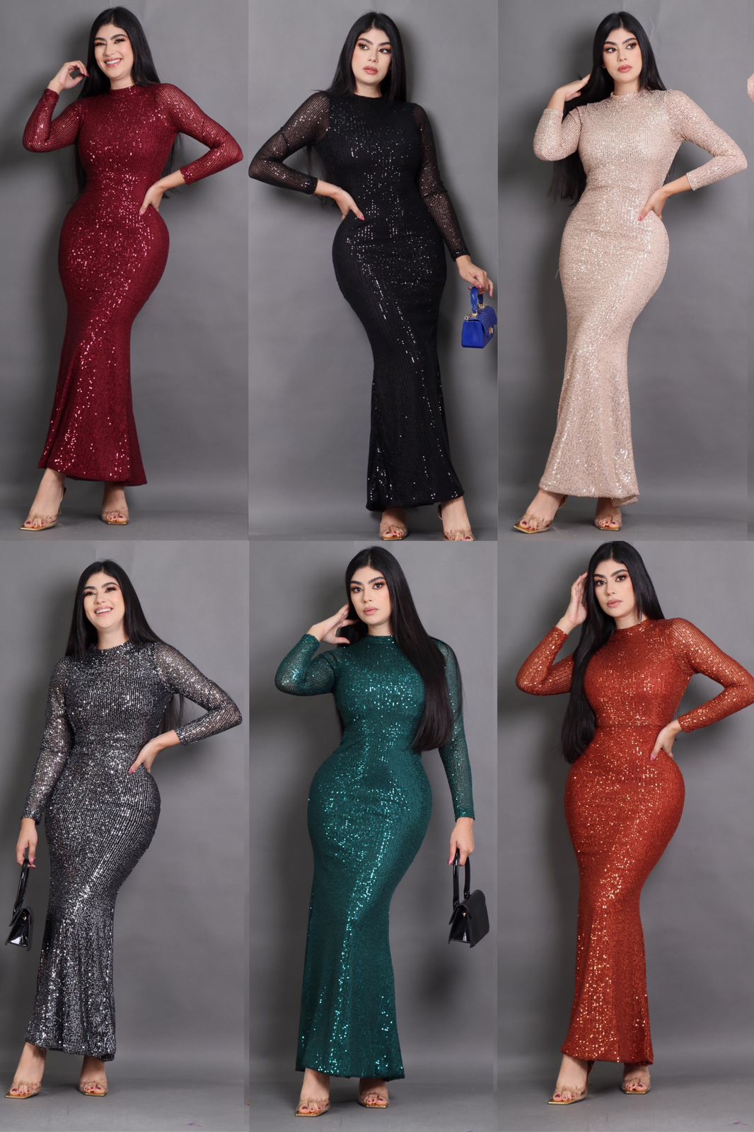 Vestido NC RS Lentejuela