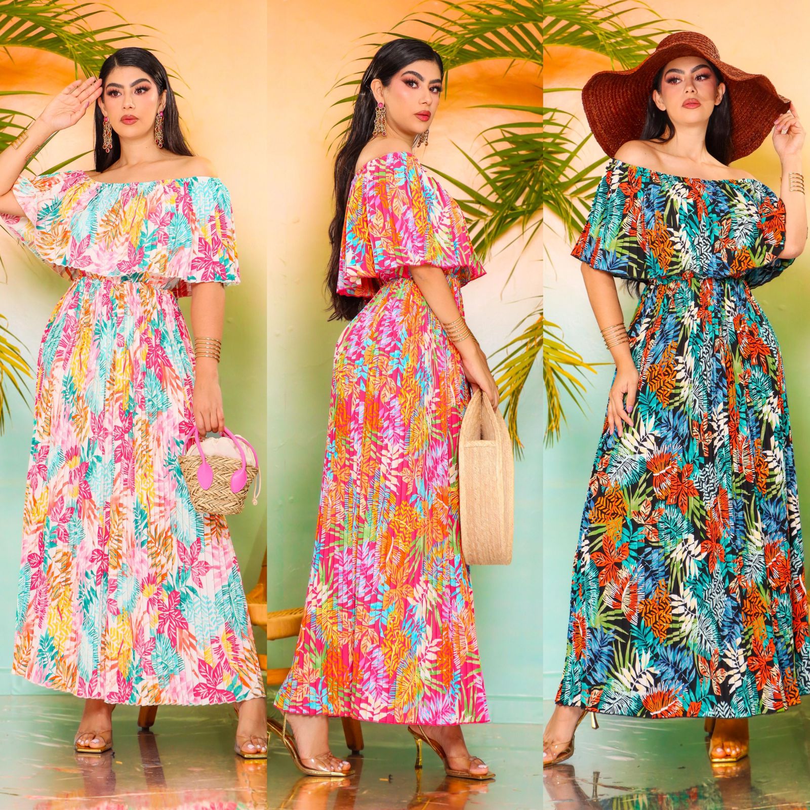 Vestidos Elegantes Vestidos Tipo Campesino De Noche Hermosos