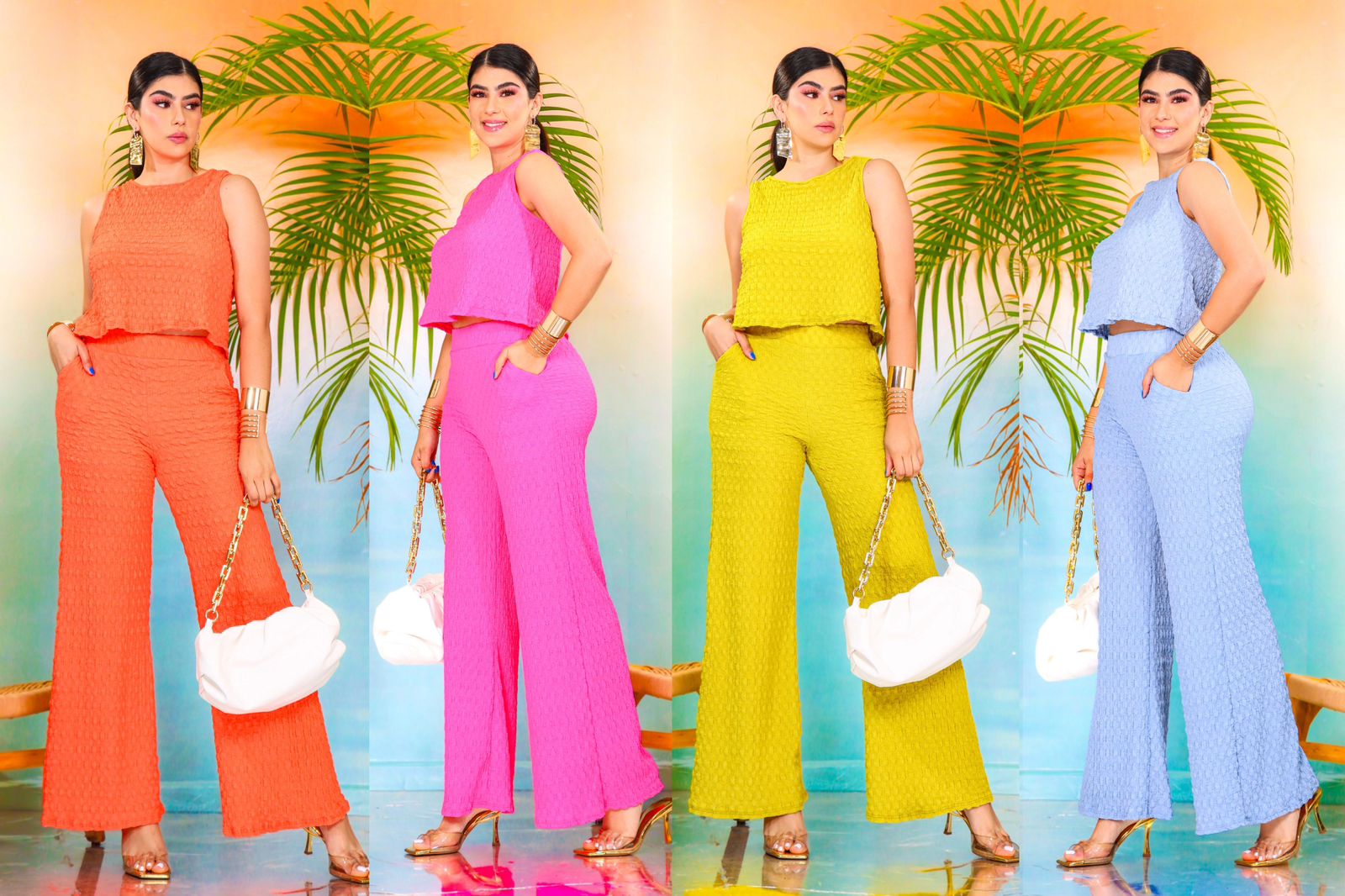 Pantalones Conjuntos De Otoño 2021 Crop Top Conjuntos De Pantalon