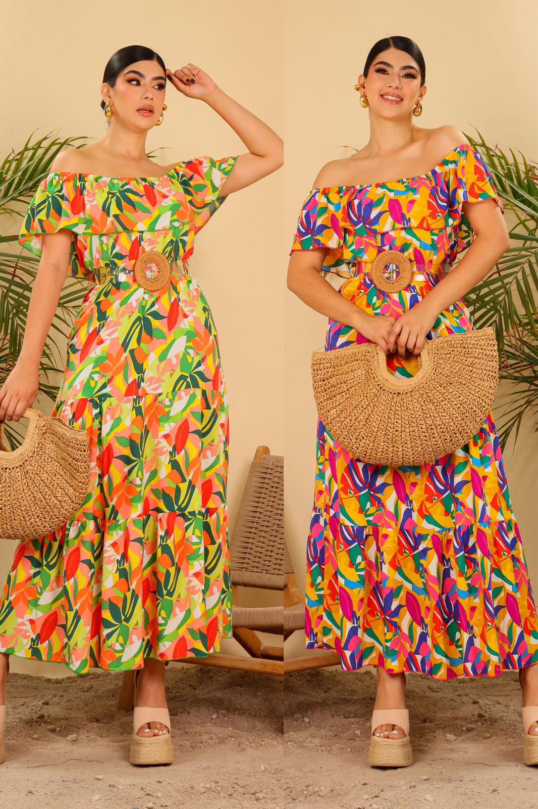 Vestido Largo Vestidos Tipo Campesino De Noche Vestido De Mujer