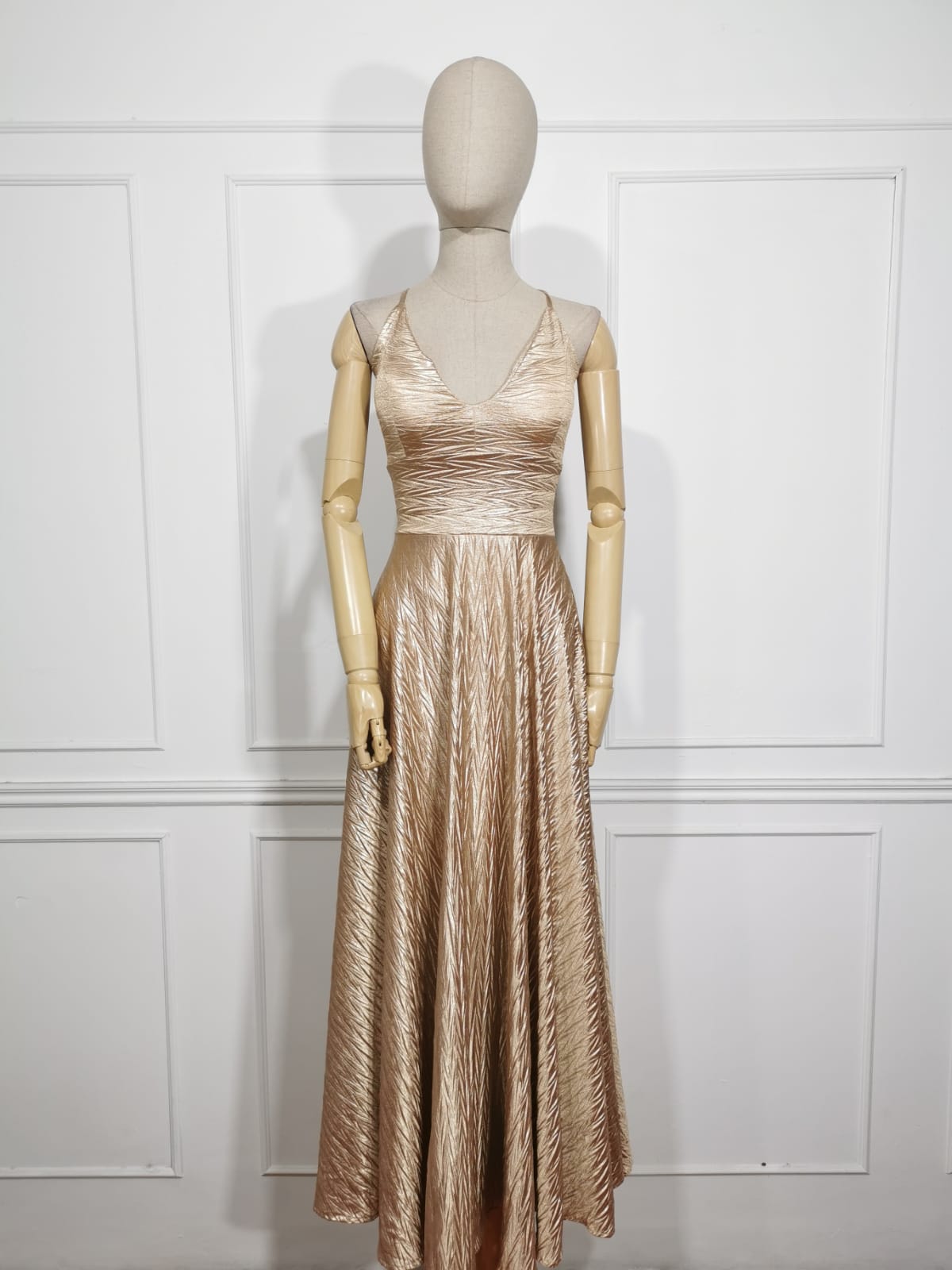 Vestido NC Anabeli Metalico
