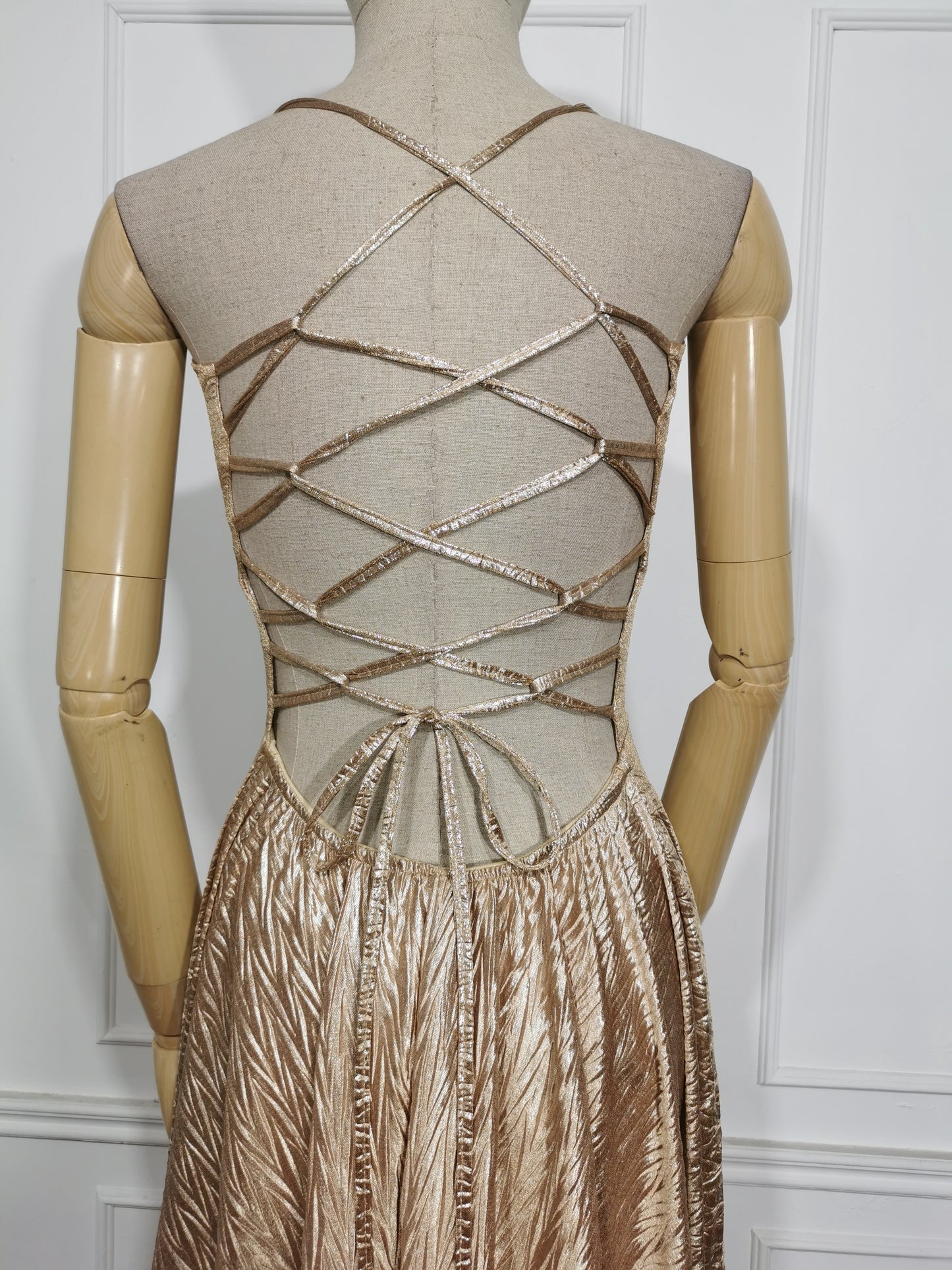 Vestido NC Anabeli Metalico