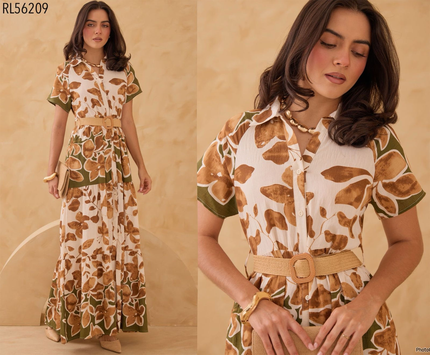 Vestido CS Estampado flores