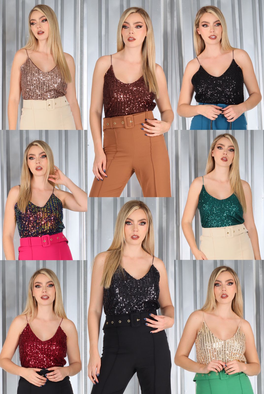 Blusa Cruzada Lentejuela