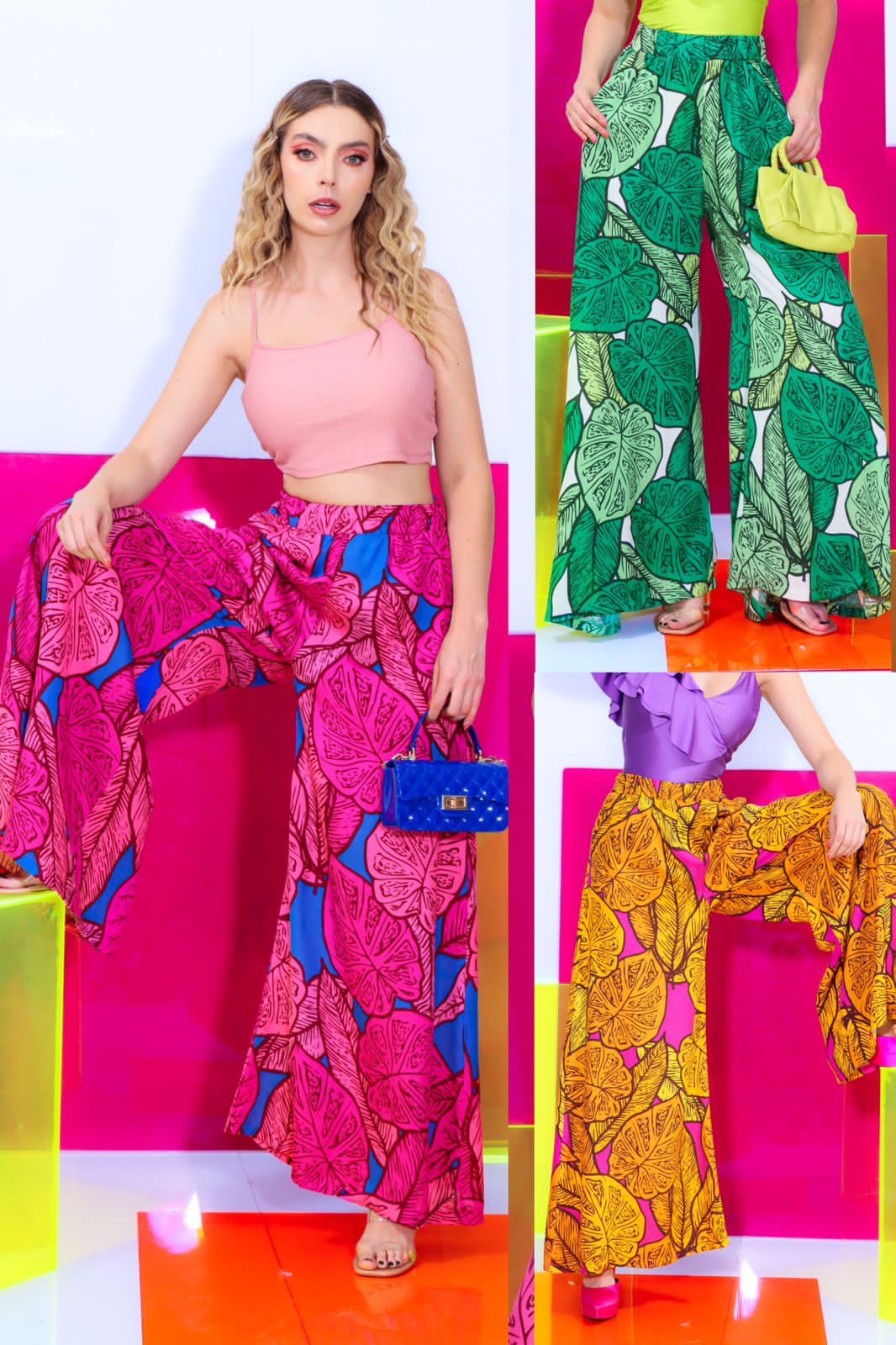 Pantalon Hojas