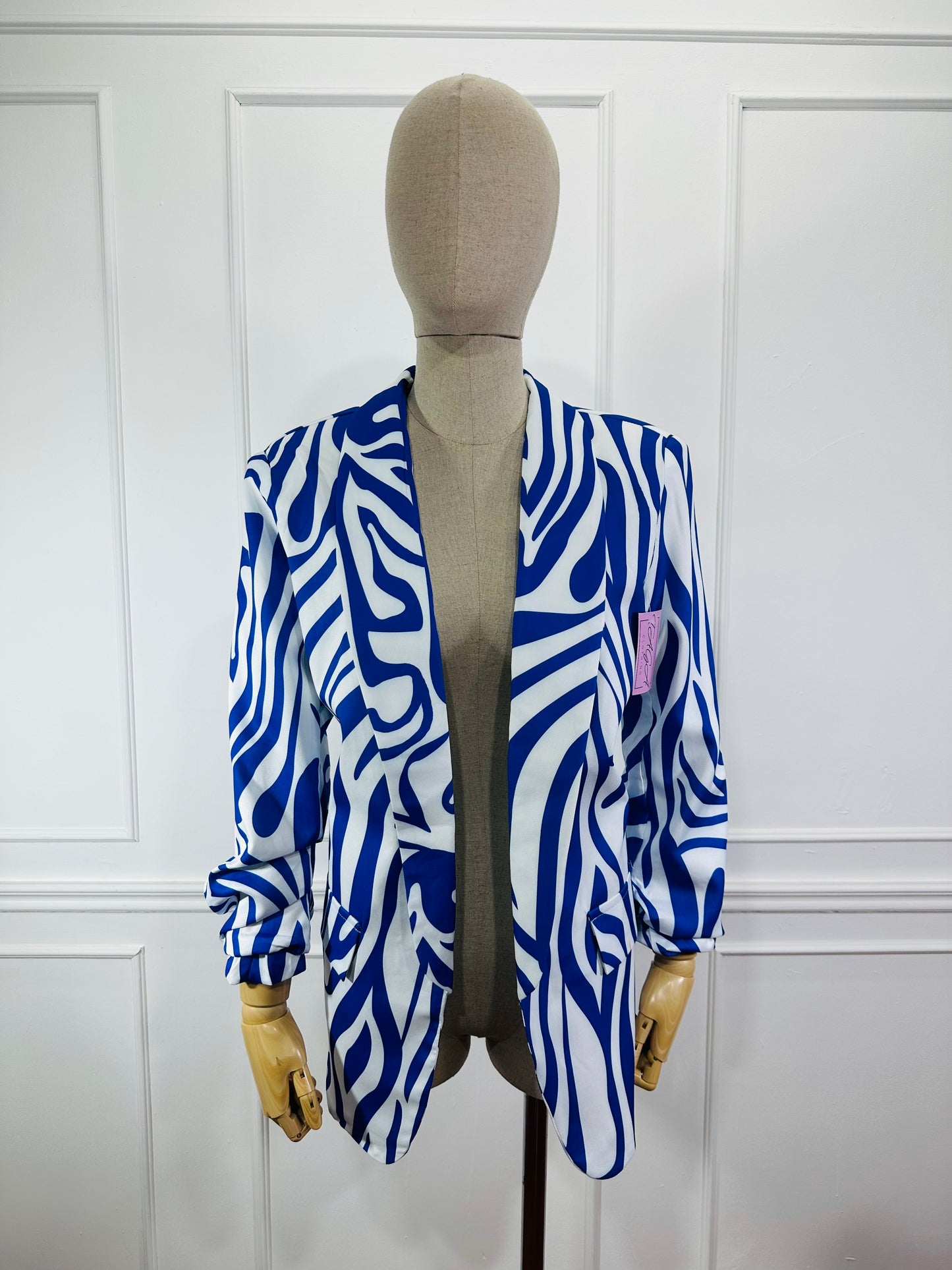 Blazer Manga 3/4 Estampado
