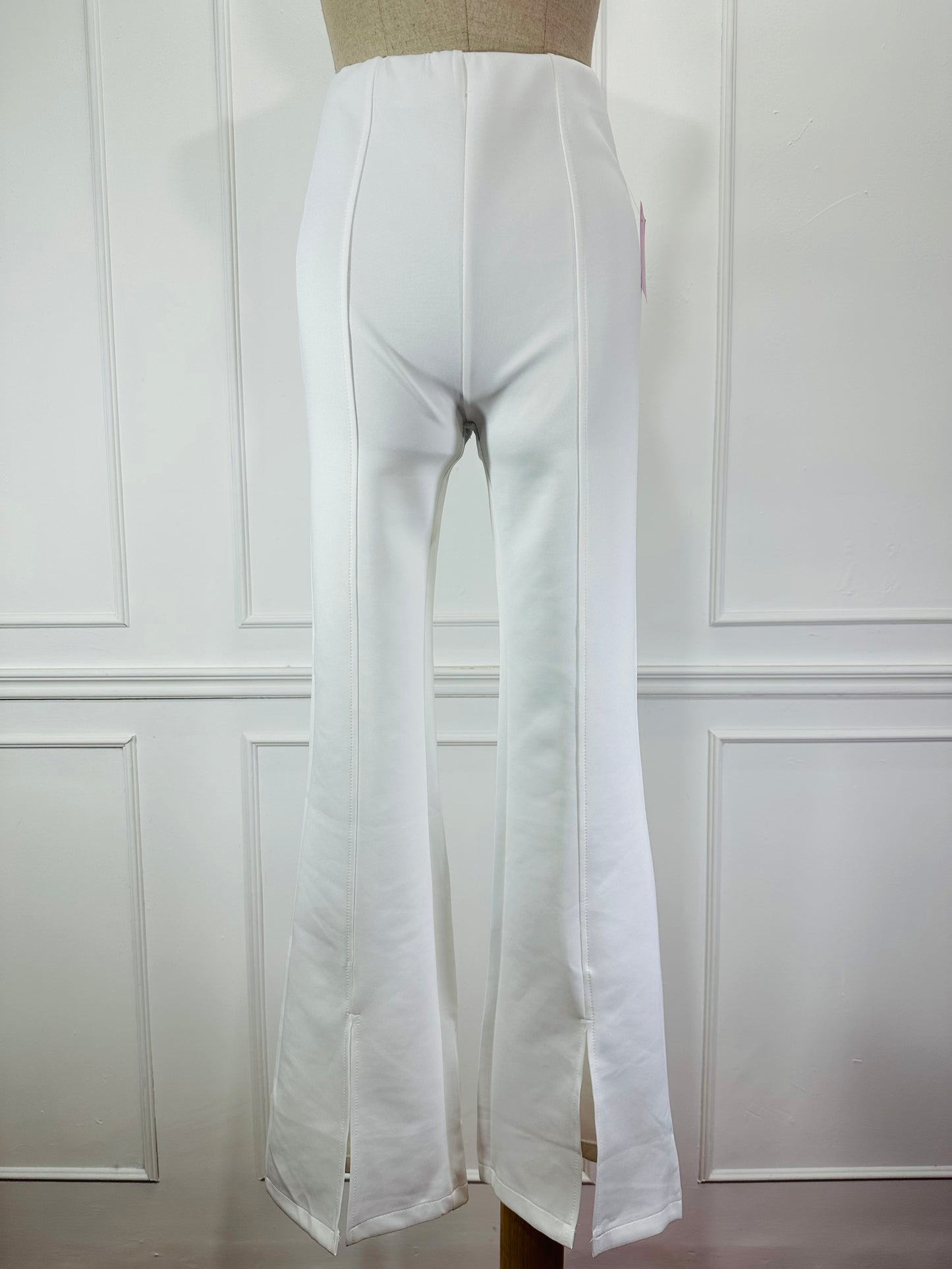 Pantalon de Vestir Acampanado con Abertura