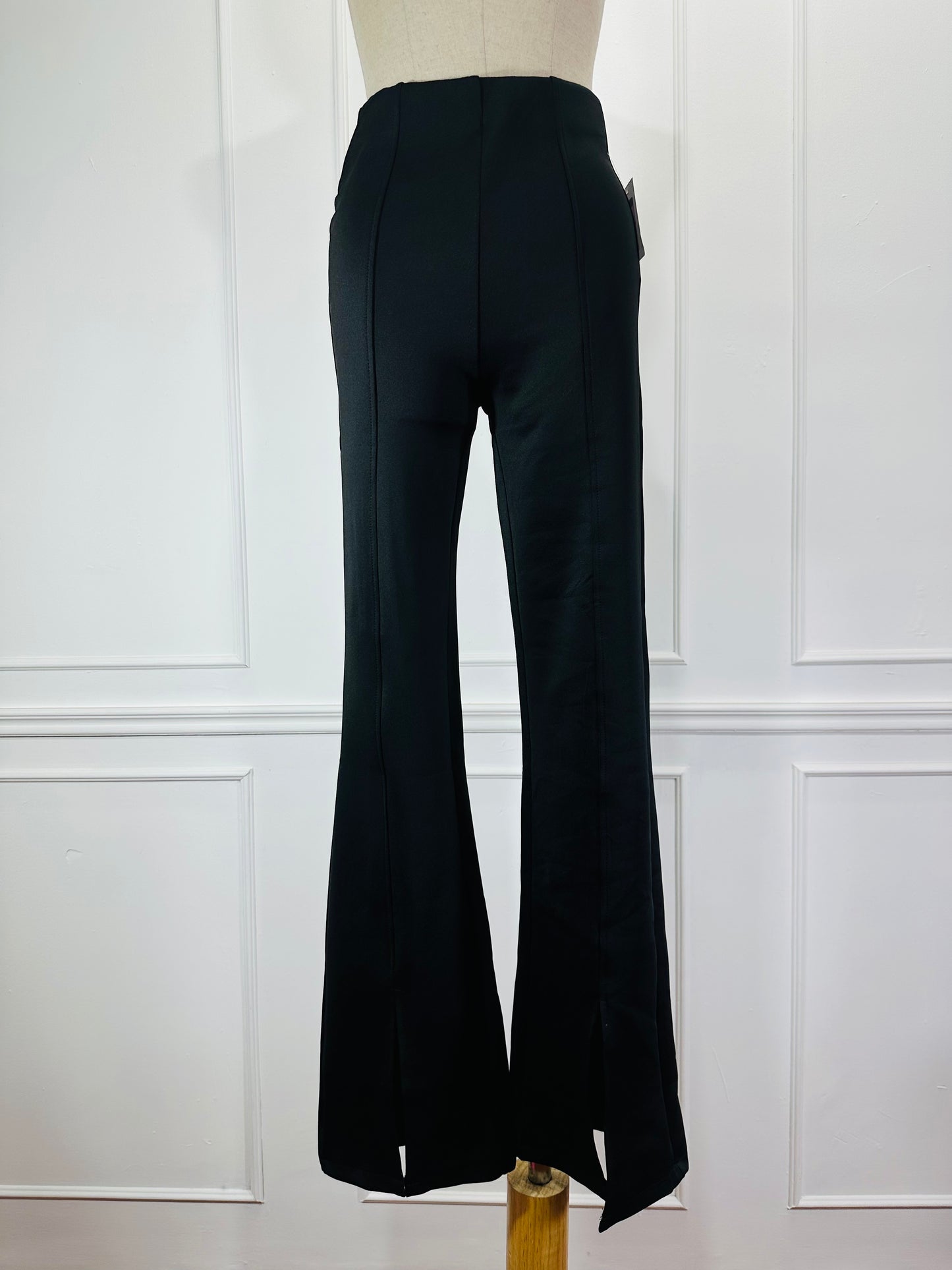 Pantalon de Vestir Acampanado con Abertura