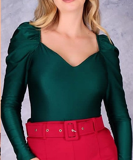 Blusa Escote Corazón