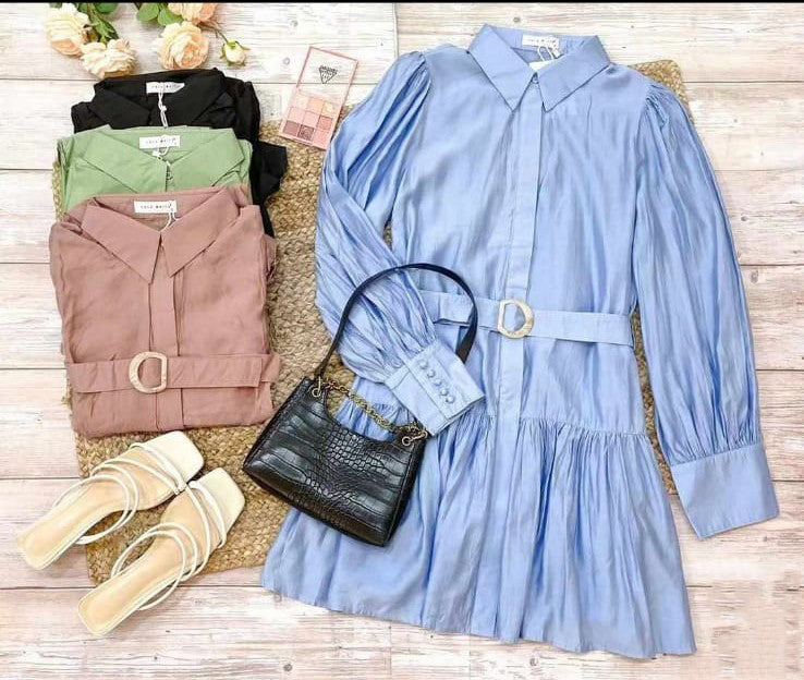 Vestido CS Camisero Corto