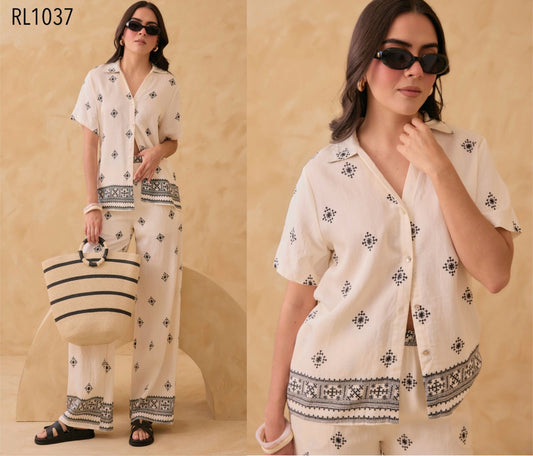 Conjunto Estampado dos piezas