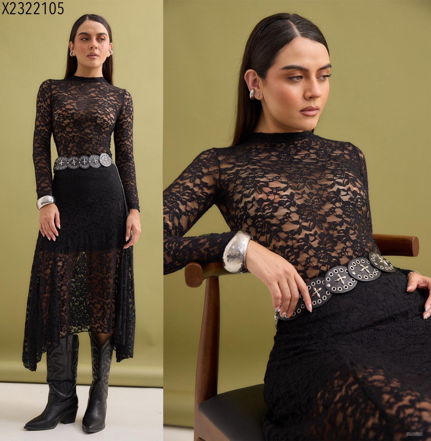 Falda DLM Encaje