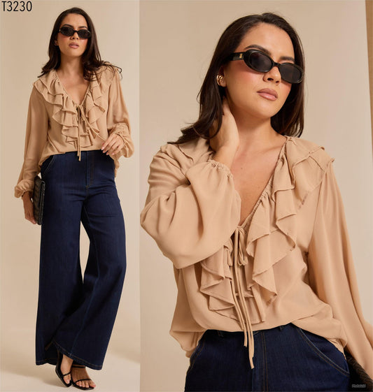 Blusa escarola