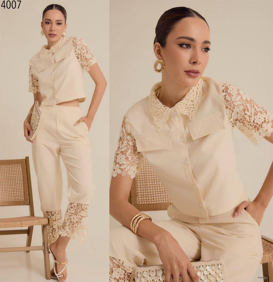 Conjunto Detalle encaje