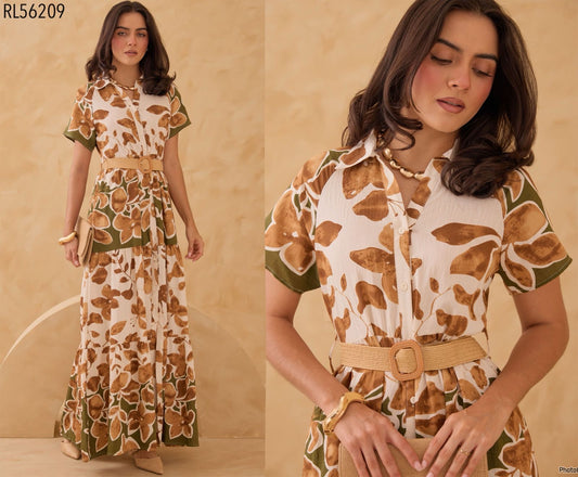 Vestido CS Estampado flores